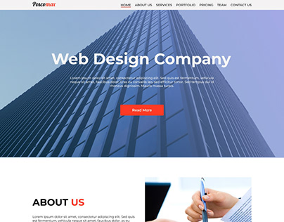 Web Design Company Website