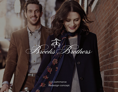 Brooks Brothers - online store redesign website
