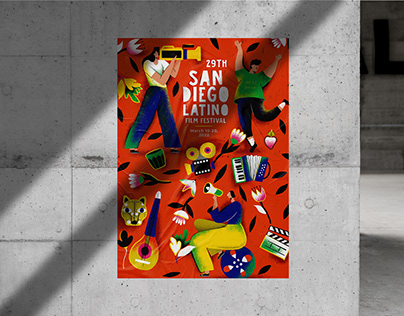 San Diego Latino Film Festival poster 2022