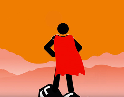 SK E&S Energy Superman Animation Viral AD