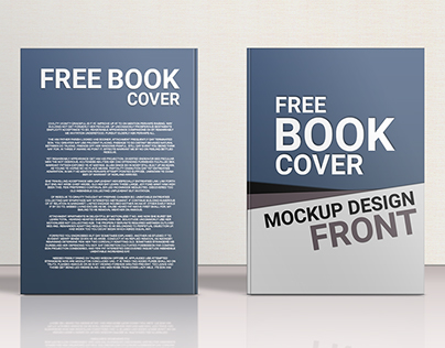Free Book Cover Mockup Design