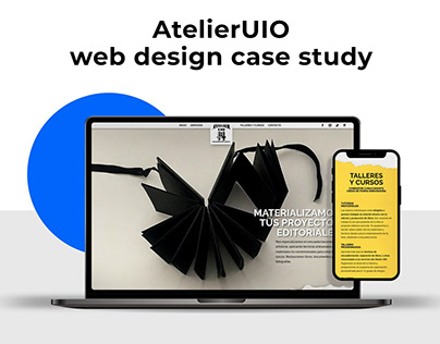 AtelierUIO web design case study