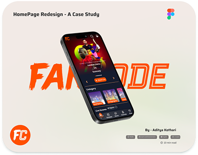 Fancode Homepage Redesign