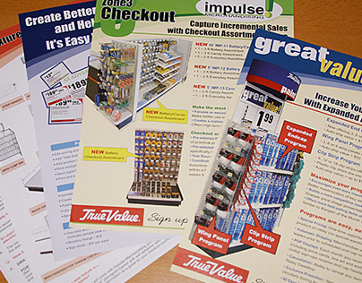 Print Collateral / Sell Sheets True Value Hardware