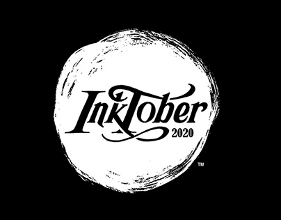 Inktober 2020 Typography