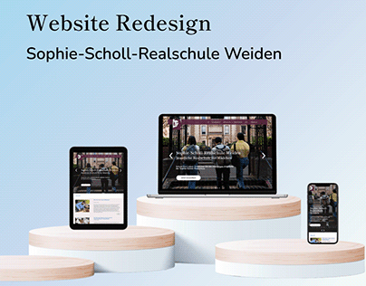 Project thumbnail - Website Redesign - Sophie Scholl School