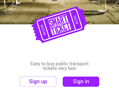 App Design - smart ticket