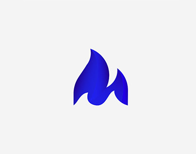 blue flame concept