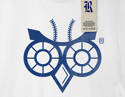 Baseball Rice University Logo
