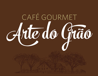 Café Gourmet Arte do Grão Visual Identity & Package