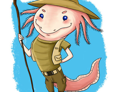 Adventure of the axolotl