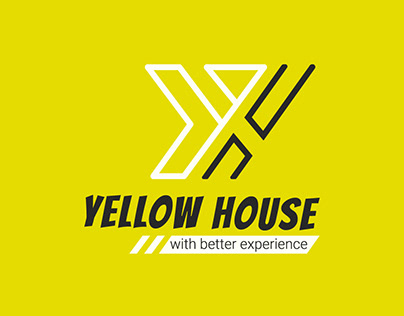 Yellow House Logo Animation