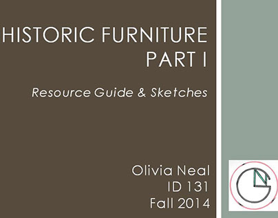 Historic Furniture Guide & Sketches Pt 1