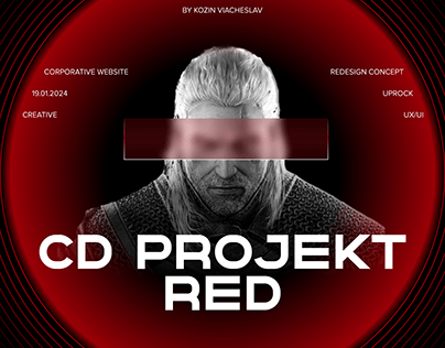 CD Projekt Red | Corporative website redesign