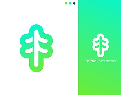 Forrtiv Investments Logo Branding
