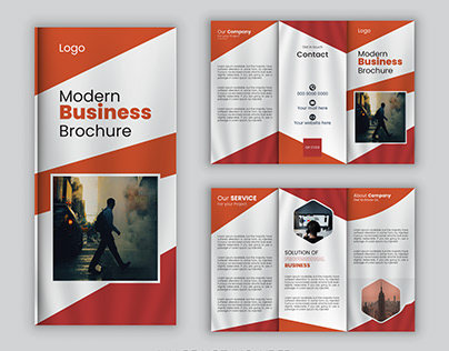 Corporate Brochure template or vectore design