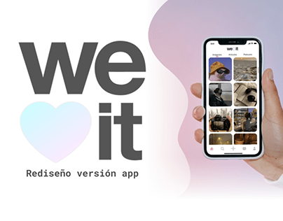 We Heart It rediseño | Coderhouse UX/UI Avanzado