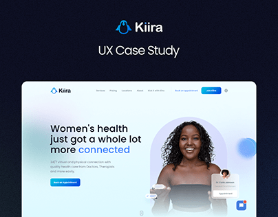 Kiira Website Redesign