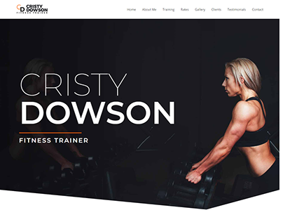 Gym/Trainer website (Wordpress-Astra pro-elementor pro)