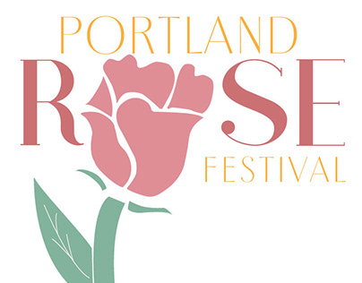 Portland Rose Festival Poster and Social Media