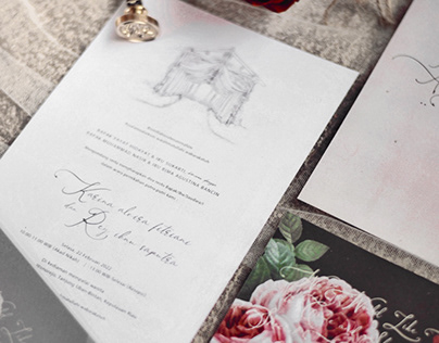 Mr & Mrs Rey [ Wedding invitation design ]