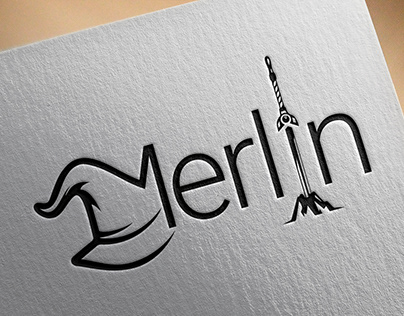Logo For Merlin Name
