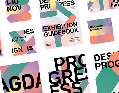 AGDA Design Awards Exhibition Identity Design