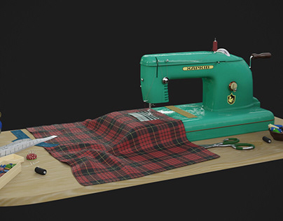 Sewing machine "Kharkiv" 1958