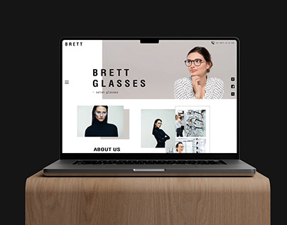 Glasses Online Store | WebSite | Design UI