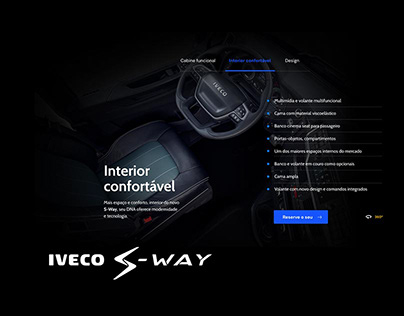 Landing Page Iveco Sway