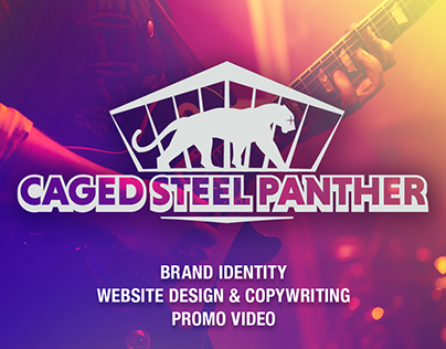 Caged Steel Panther Sea Turtle Charity Concert Identity