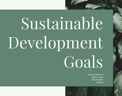 Sustainable Development Goals: (15) Life on land