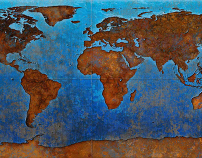 World Map Rust