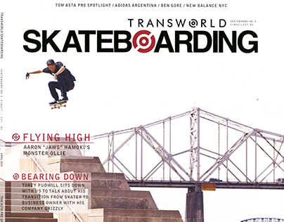 Transworld Skateboarding - Cover & Spread Designs