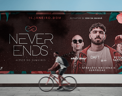 Flyer Evento - Never Ends