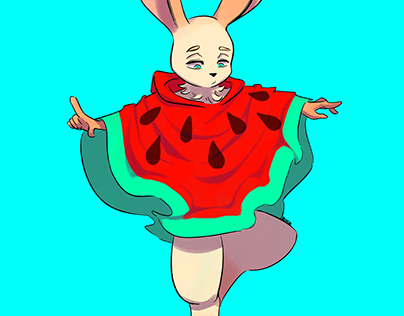 melon bunny