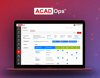 ACAD OPs Application design