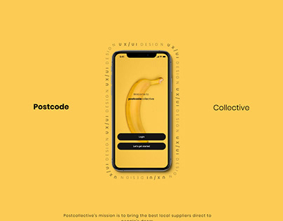 Postcodecollective App design