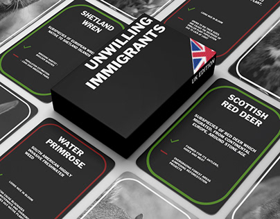 Unwilling immigrants-card Game design