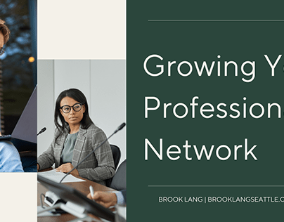 Growing Your Professional Network | Brook Lang Seattle