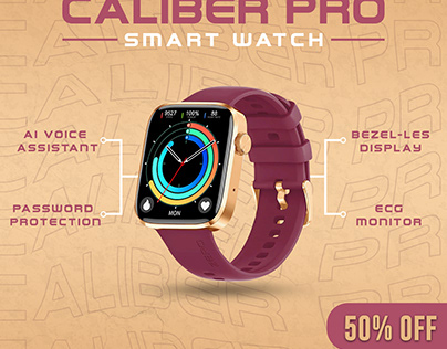 Caliber pro smart watch