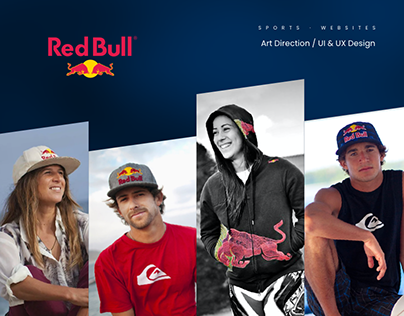 Personal websites for top Red Bull athletes
