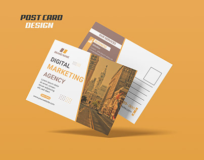post card design