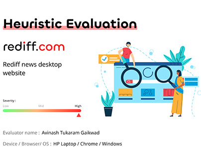Rediff.com Heuristic Evaluation