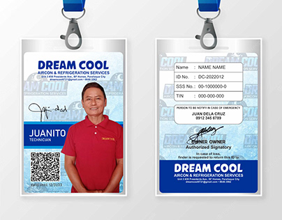 DREAM COOL ID LAYOUT and MOCK UP