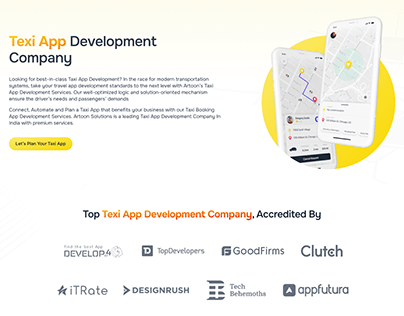 Hire Taxi App Developers - Taxi App Development Company