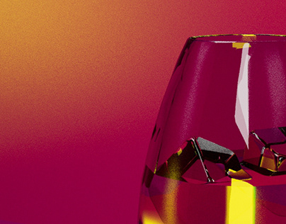 3D Wine glass using Curves and Nurbs Revolve