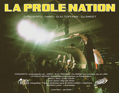LA PROLE NATION - CONCIERTO DANO - ELIO - DJ SWEET