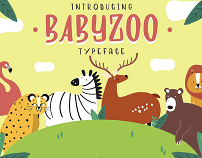 Babyzoo - Cheerful font for kids!
