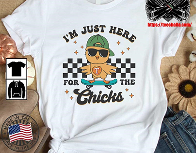I’m Just Here For The Chicks Texas Rangers T-shirt